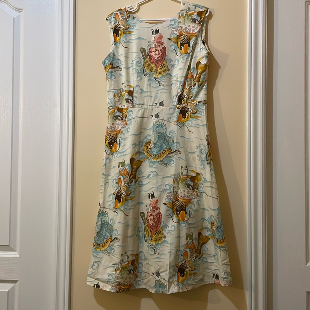 Matrushka Japanese Cat Dress